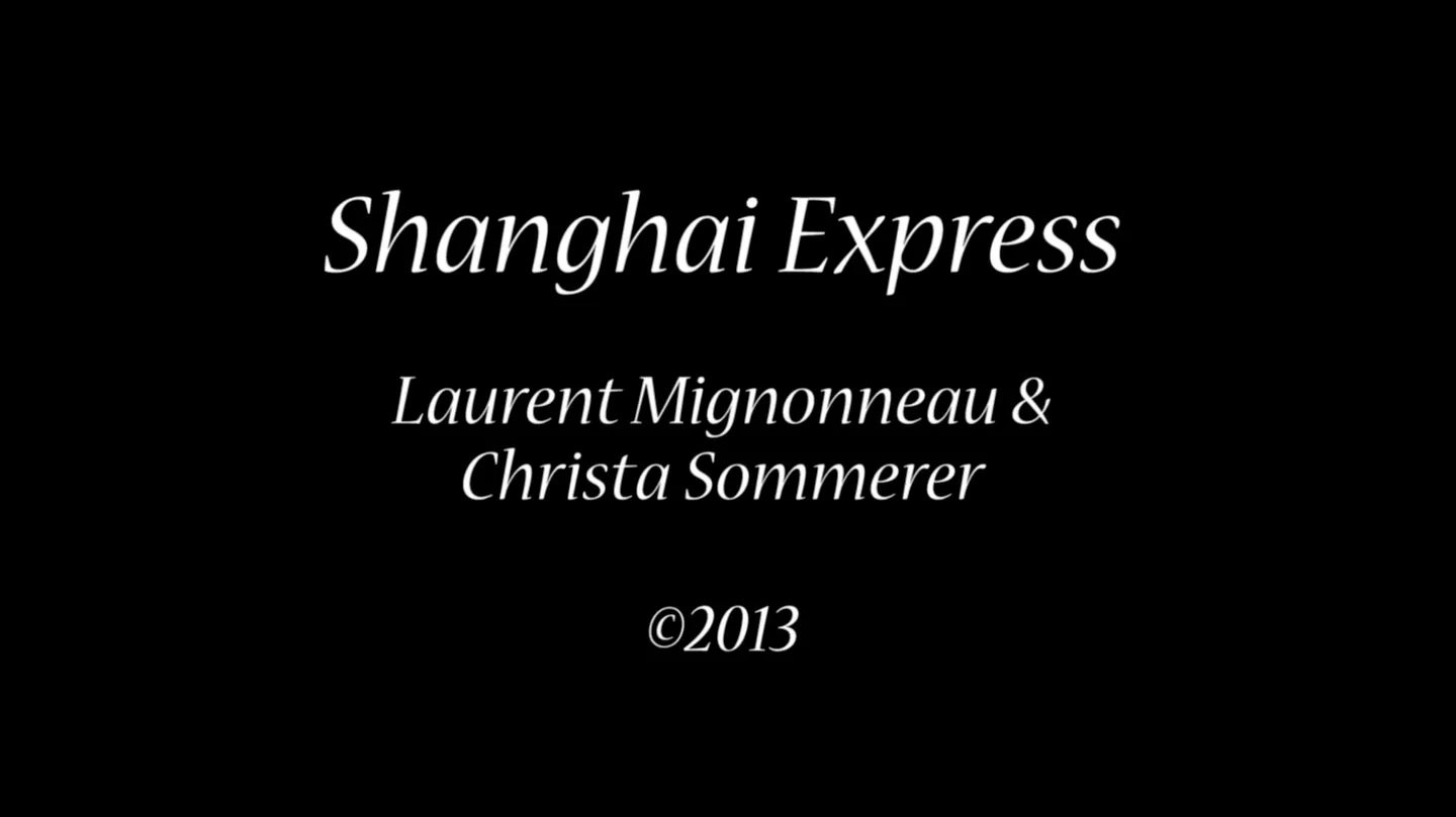 Shanghai Express (c)2013, Laurent Mignonneau & Christa Sommerer by Laurent Mignonneau & Christa Sommerer