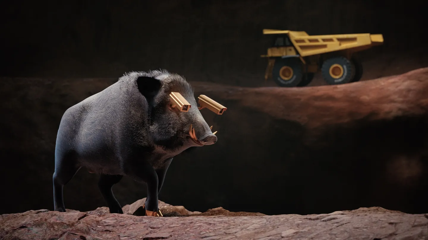 Mythological Menagerie - Boar by Jonathan Monaghan