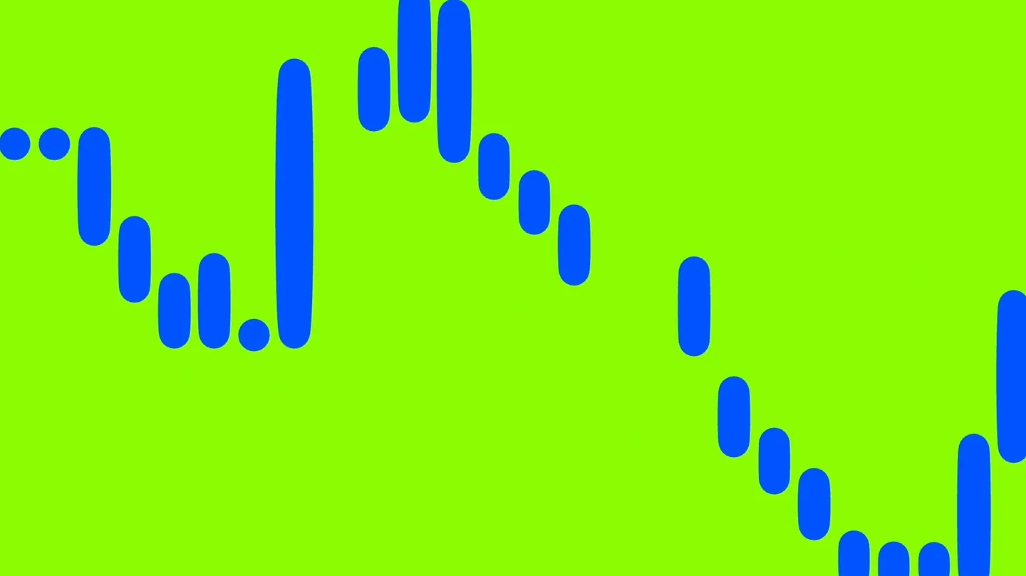 PopTicker, B-25-07-25, (blue candle mode by jurgen ostarhild