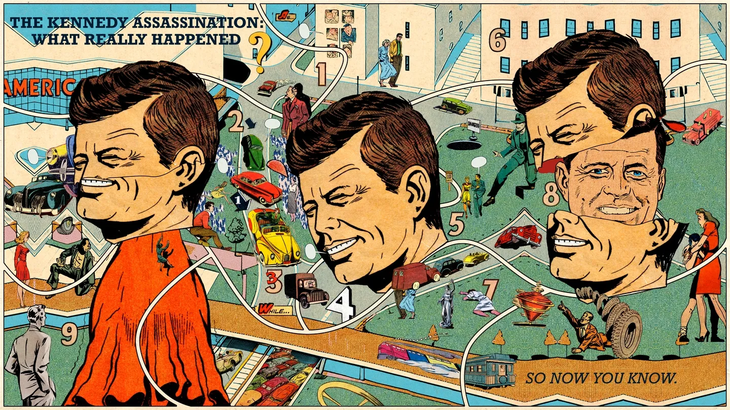 Kennedy’s Last Giggle by Media Art Comics