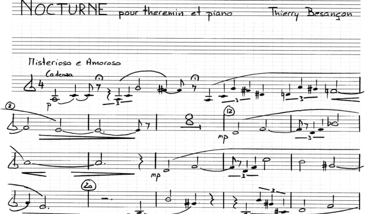 Thierry Besancon - Nocturne by Lydia Kavina