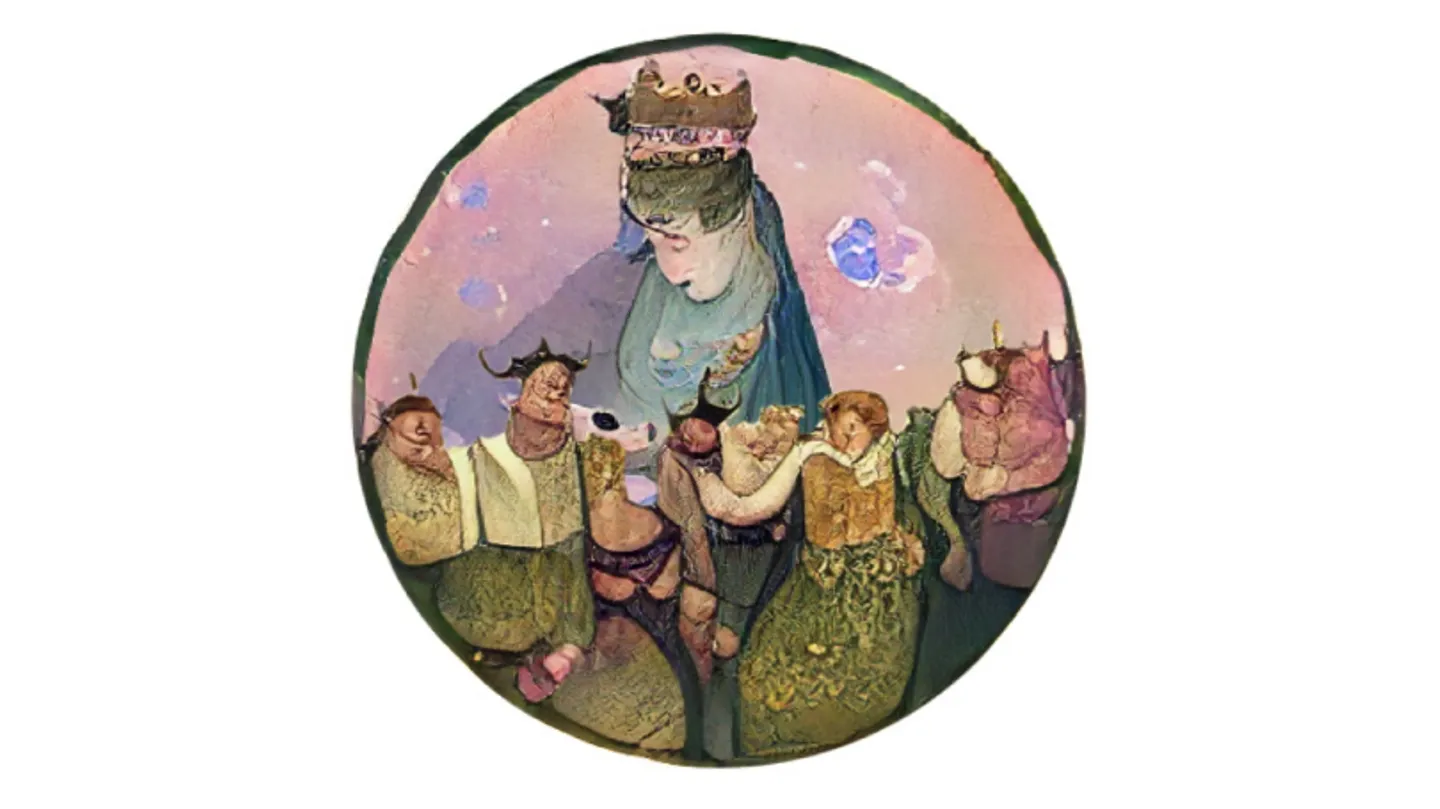 The Princess and the Algorithm by Media Art Comics