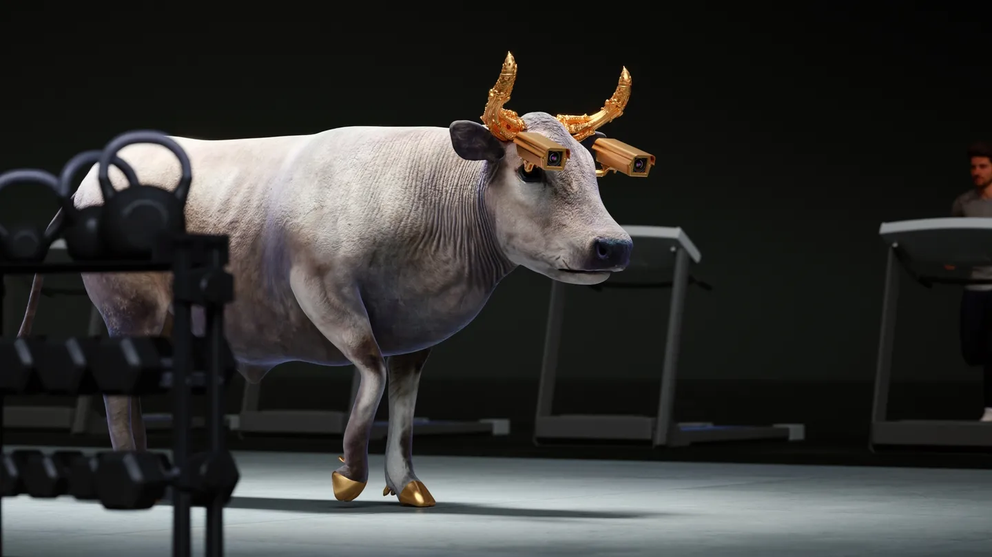 Mythological Menagerie - Cretan Bull by Jonathan Monaghan